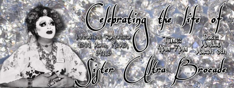 Celebration of Life for Sister Ultra Brocade - City of Fountains Sisters