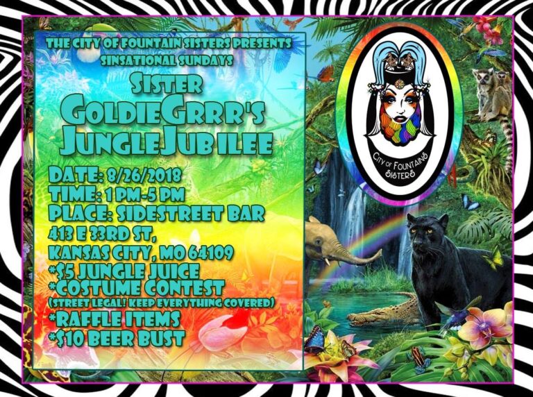 Sister Goldie Grrr’s Jungle Jubilee - City of Fountains Sisters